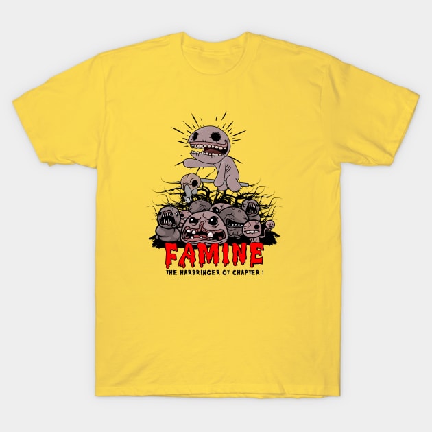 FAMINE BOSS FIGHT T-Shirt by theanomalius_merch